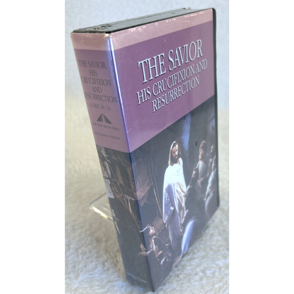 The Savior His Crucifixion & Resurrection Luke 18 - 24 VHS Tape 1986 NEW SEALED - Picture 7 of 7
